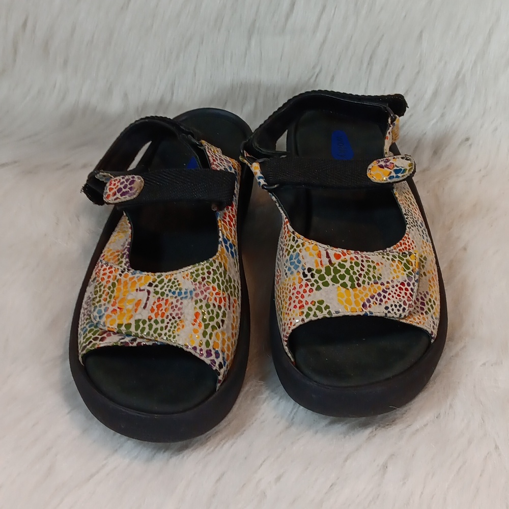Wolky Women's Jewel Multi Color Sandal Sz 11/42